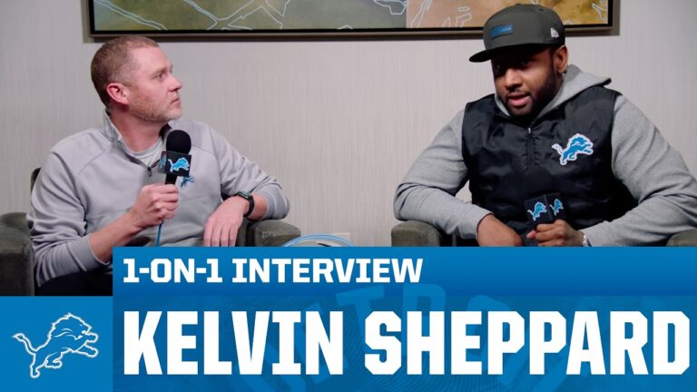 Kelvin Sheppard 1-on-1 at the 2026 NFL Combine Detroit Lions