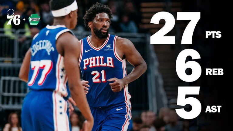 Joel Embiid Returns With Impressive Performance