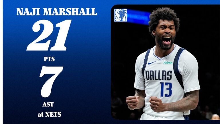 Naji Marshall (21 PTS 5 REB) at Brooklyn Nets February 24, 2026