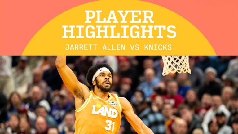 Cavs vs Knicks Jarrett Allen Highlights 02.24.2026