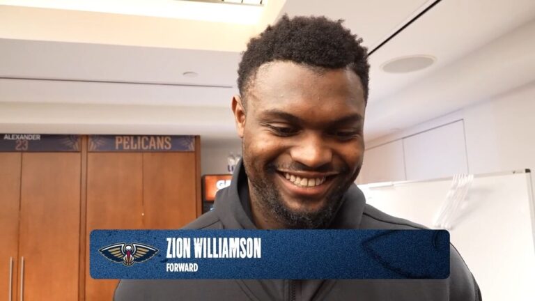 Zion Williamson on DeAndre Jordan, Dejounte Murray Pelicans-Warriors Postgame Interview 2 24 2026