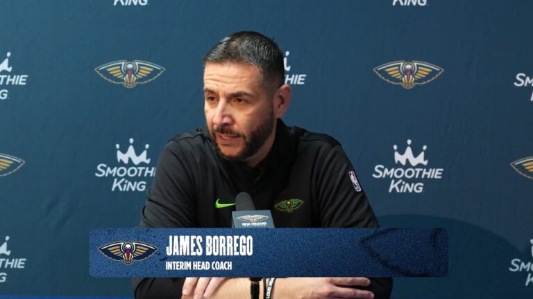 James Borrego Pelicans-Warriors Postgame Interview 2 24 2026