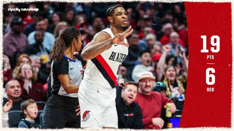 Scoot Henderson WENT OFF Tonight vs Timberwolves February 24, 2026