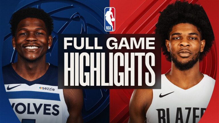 TIMBERWOLVES at TRAIL BLAZERS FULL GAME HIGHLIGHTS February 24, 2026