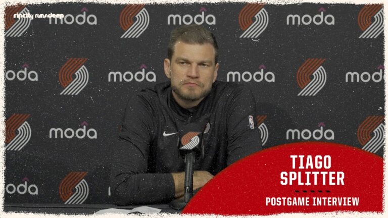 Tiago Splitter Postgame Media Availability Trail Blazers vs Timberwolves February 24, 2026