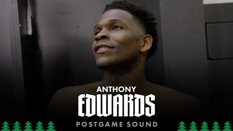 He Jaden Made All The Right Plays. Anthony Edwards Postgame Sound 2.24.26