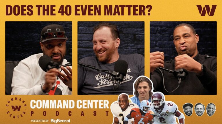 Stories from the NFL Combine Make or Break Prospects Podcast Washington Commanders NFL