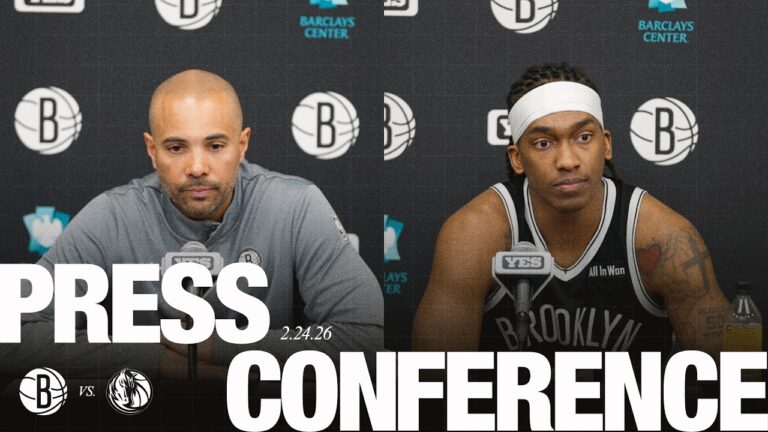 Jordi Fernàndez and Terance Mann Postgame Press Conferences vs Dallas