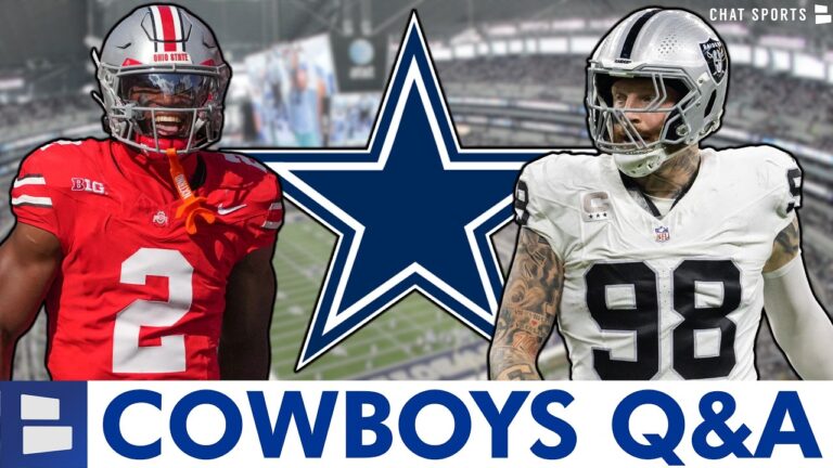 Dallas Cowboys Rumors: Maxx Crosby Trade? Trade Up For Caleb Downs? Marist Liufau Future? Mailbag