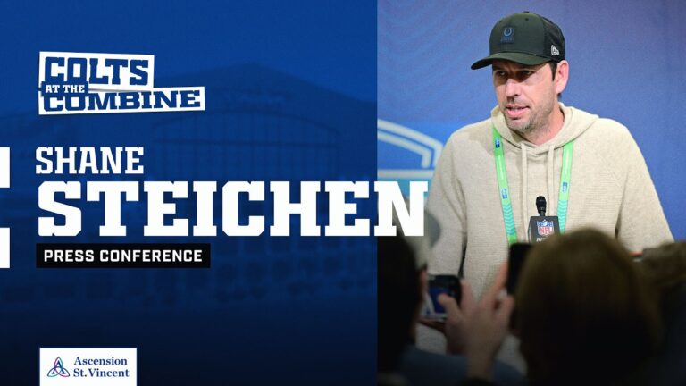 Shane Steichen 2026 NFL Combine Press Conference