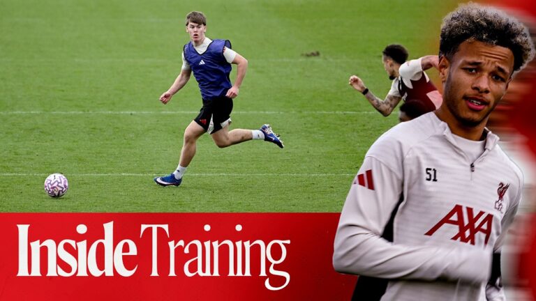 Inside Training: Darts, pool and INTENSE 11v11 match! Behind the scenes with Liverpool’s Academy