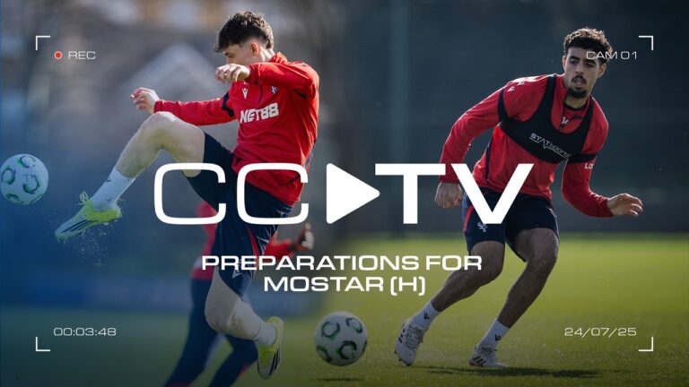 CCTV Palace prepare ahead of Zrinjski Mostar (H)