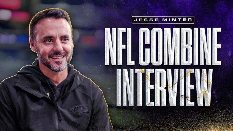 1-on-1 With Jesse Minter at the Combine Baltimore Ravens
