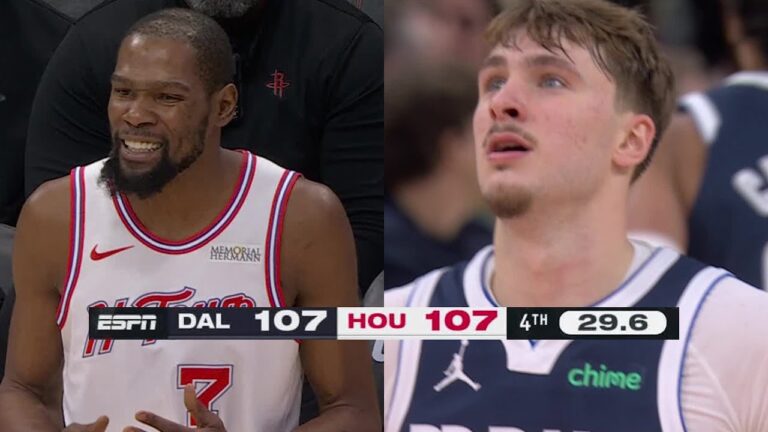 Final 5:27 CRAZY ENDING in Dallas-Houston Showdown January 31, 2026