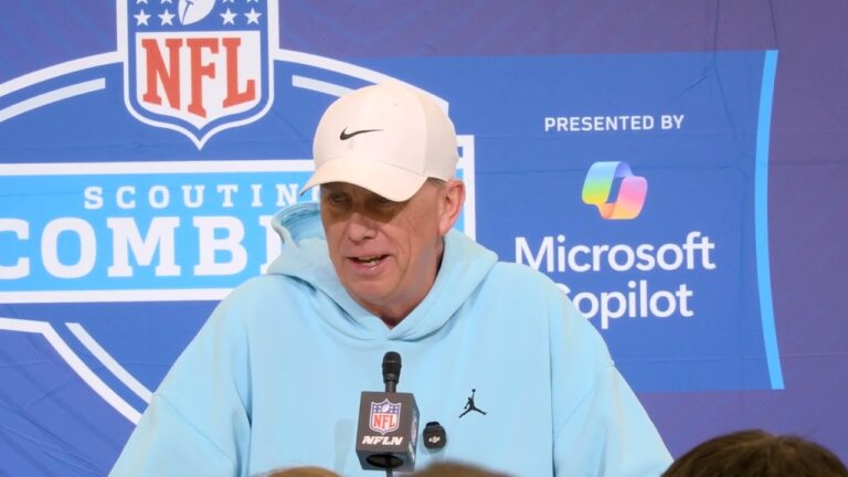 Todd Monken NFL Combine Press Conference Cleveland Browns