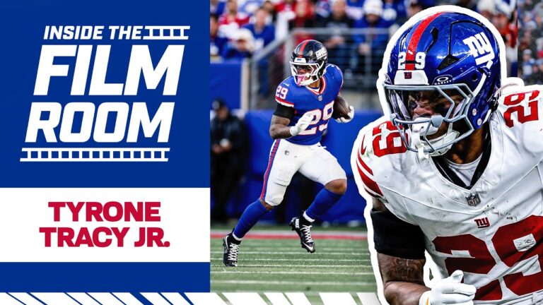 Film Room: Breaking down Tyrone Tracy Jr.&39s 2025 Game Tape New York Giants