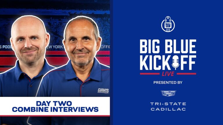 Day Two Combine Interviews Big Blue Kickoff Live New York Giants