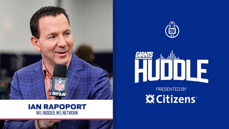 NFL Insider Ian Rapoport Giants Huddle New York Giants