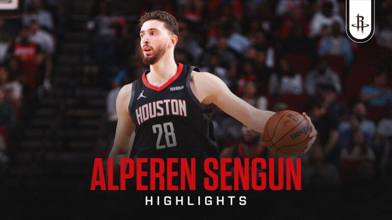 Alperen Sengun (26 points) Highlights vs. Sacramento Kings