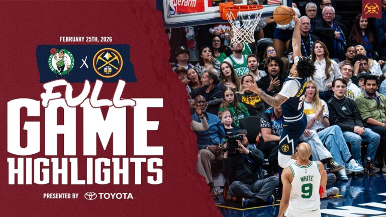 Denver Nuggets Hold Boston Celtics To ONLY 84 Points Toyota Game Recap