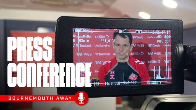 Its important to mention our journey RLB Previews Bournemouth Trip Press Conference