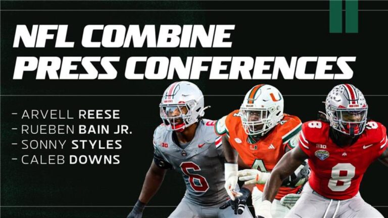 NFL Combine Press Conferences: Defense Downs, Bain, Styles, Reese