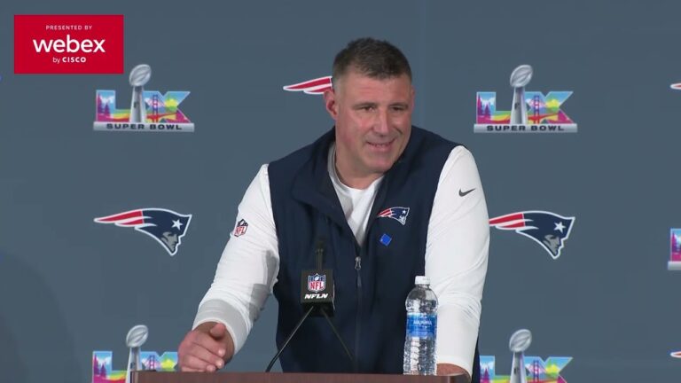 Mike Vrabel on Being Prepared for the Super Bowl: We Will Be Ready to Go. Press Conference