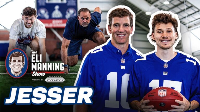 Can Jesser Beat Eli Manning in the 40-Yard Dash? The Eli Manning Show