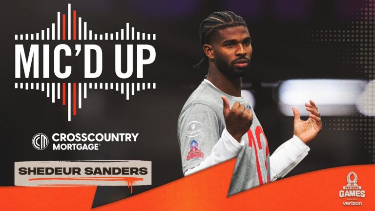 Shedeur Sanders Pro Bowl – Mic’d Up