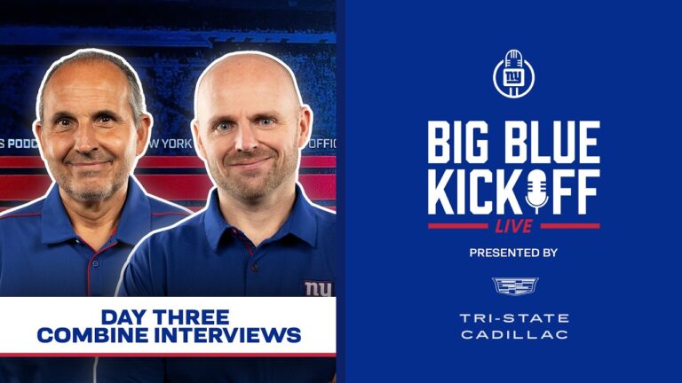 Day Three Combine Interviews Big Blue Kickoff Live New York Giants