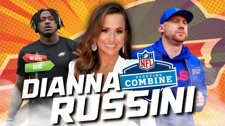 Dianna Russini talks Bills CHANGES, WR RUMORS and ‘THE REAL’ NFL Combine PLUS St Elmo’s Review