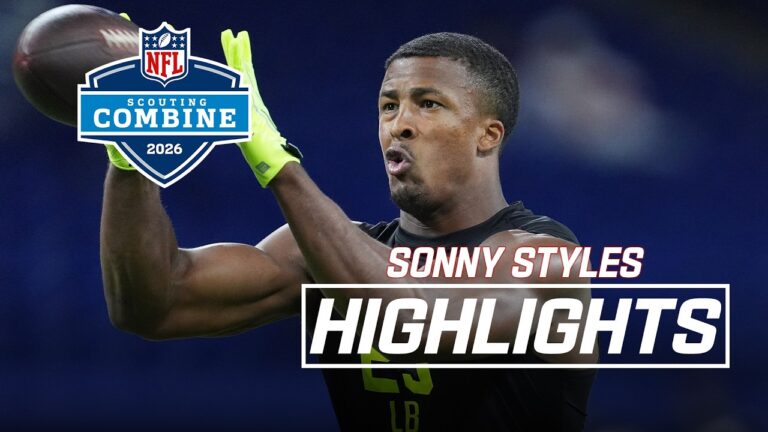 Sonny Styles’ 2026 NFL Scouting Combine Workout