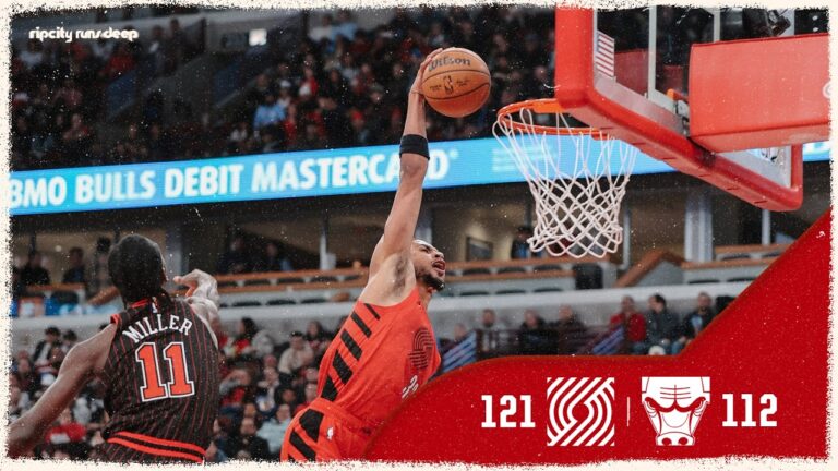 Portland Trail Blazers Win at Chicago Bulls February 26, 2026