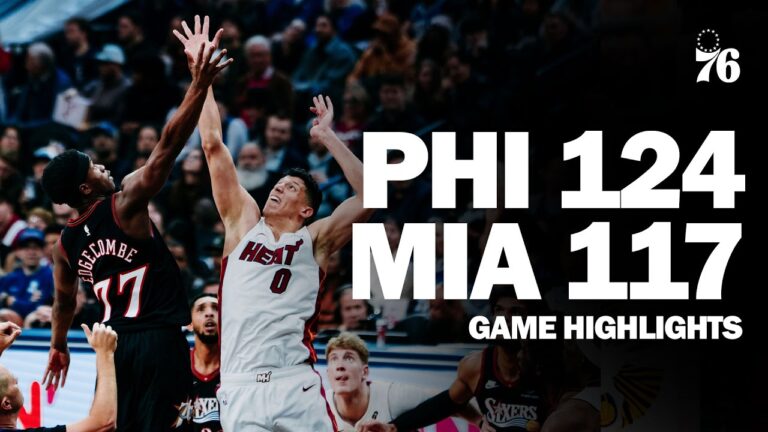 Game Highlights: Three Straight Wins for the Sixers