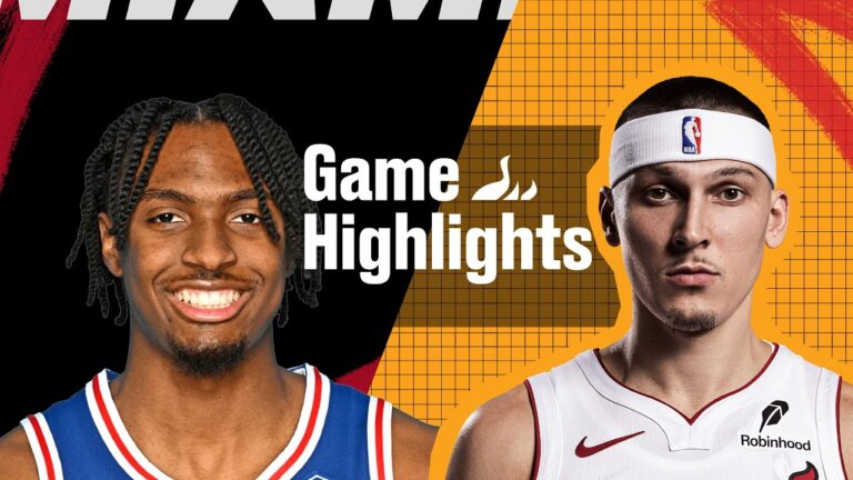 Miami HEAT vs. Philadelphia 76ers HEAT Highlights February 26, 2026