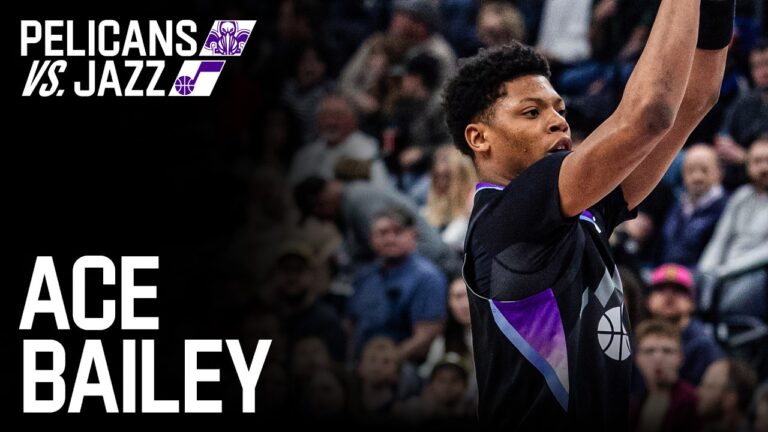 ACE BAILEY goes for 23 vs PELS UTAH JAZZ