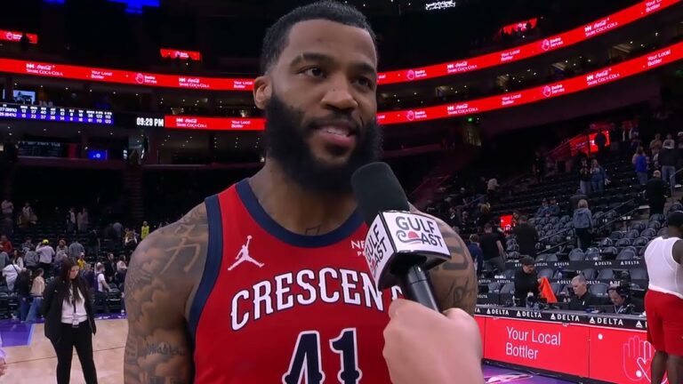 Saddiq Bey Walkoff Interview after dropping 42 on Utah Jazz