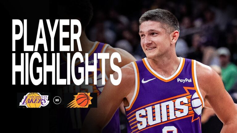 Grayson Allen drops 28 PTS vs Los Angeles Lakers Phoenix Suns Player Highlights 2-26-26