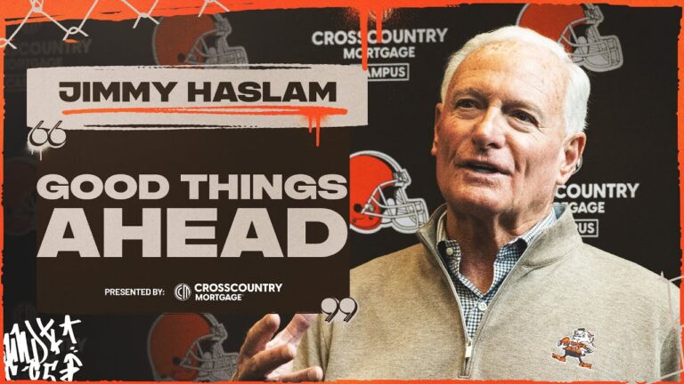 Jimmy Haslam Press Conference: Good things ahead