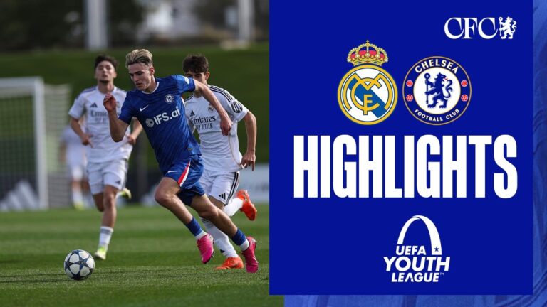 Real Madrid U19 1-0 Chelsea U19 HIGHLIGHTS UEFA Youth League 2025 26