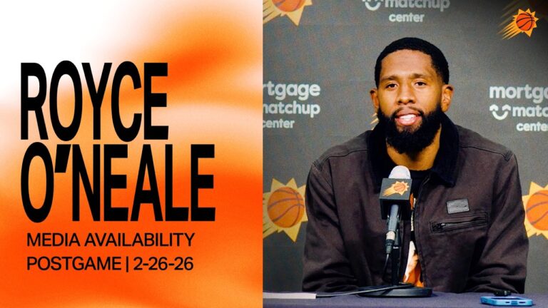 Royce O’Neale Postgame Availability Phoenix Suns 2-26-26