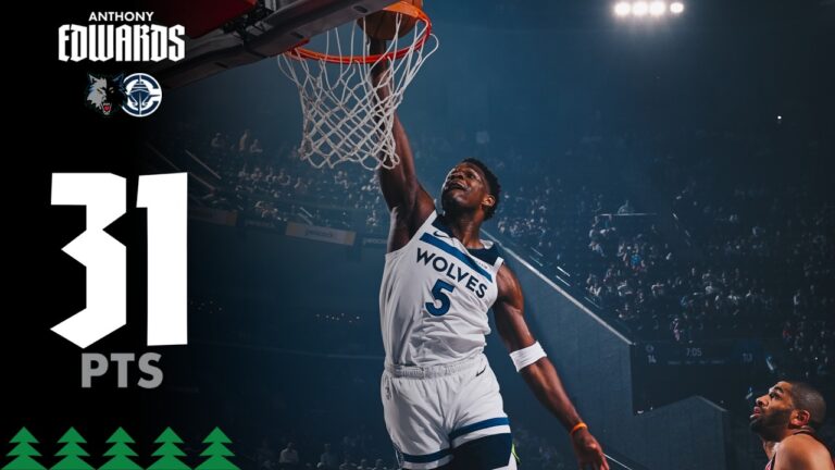Anthony Edwards CLUTCH BUCKET In 31-Point Performance Over Clippers 02.26.26