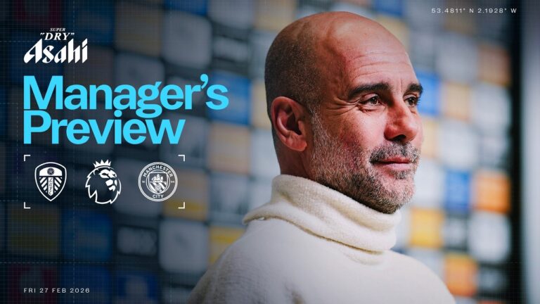 WATCH LIVE! PRESS CONFERENCE Pep Guardiola Leeds v Man City Premier League
