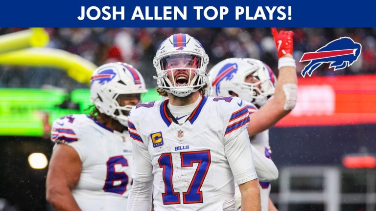 Josh Allen’s Top Plays from 2025! Buffalo Bills