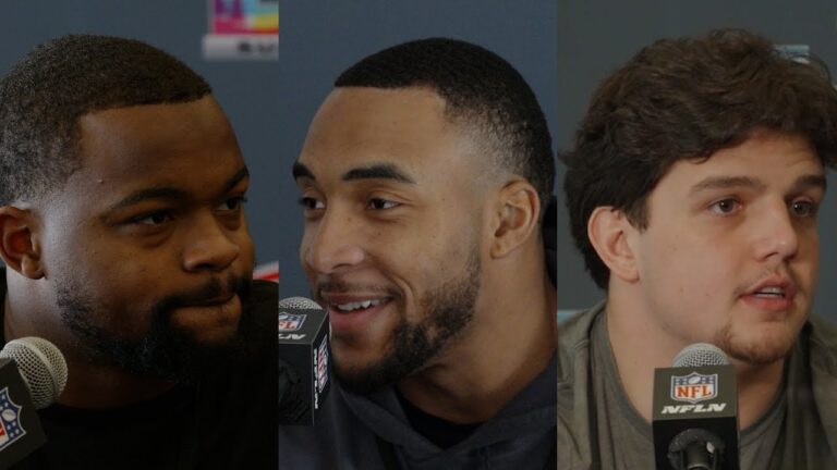 Kayshon Boutte, TreVeyon Henderson, Will Campbell & More Address the Media Press Conference