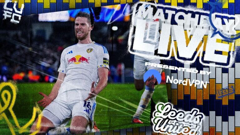 Matchday Live Leeds United v Manchester City