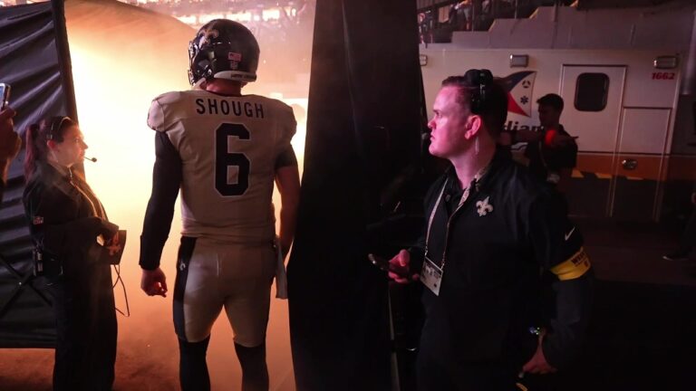 Behind the scenes of game experience New Orleans Saints