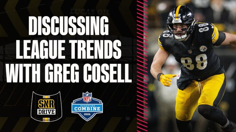 Discussing League Trends with Greg Cosell SNR Drive Pittsburgh Steelers