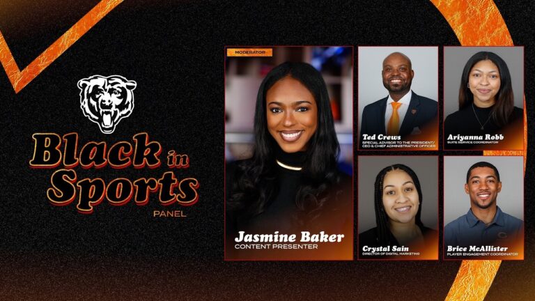 Chicago Bears Host 3rd Annual Black in Sports Panel Black History Month