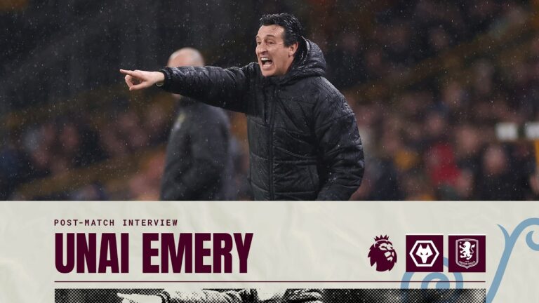 Unai Emery on Wolves defeat POST MATCH